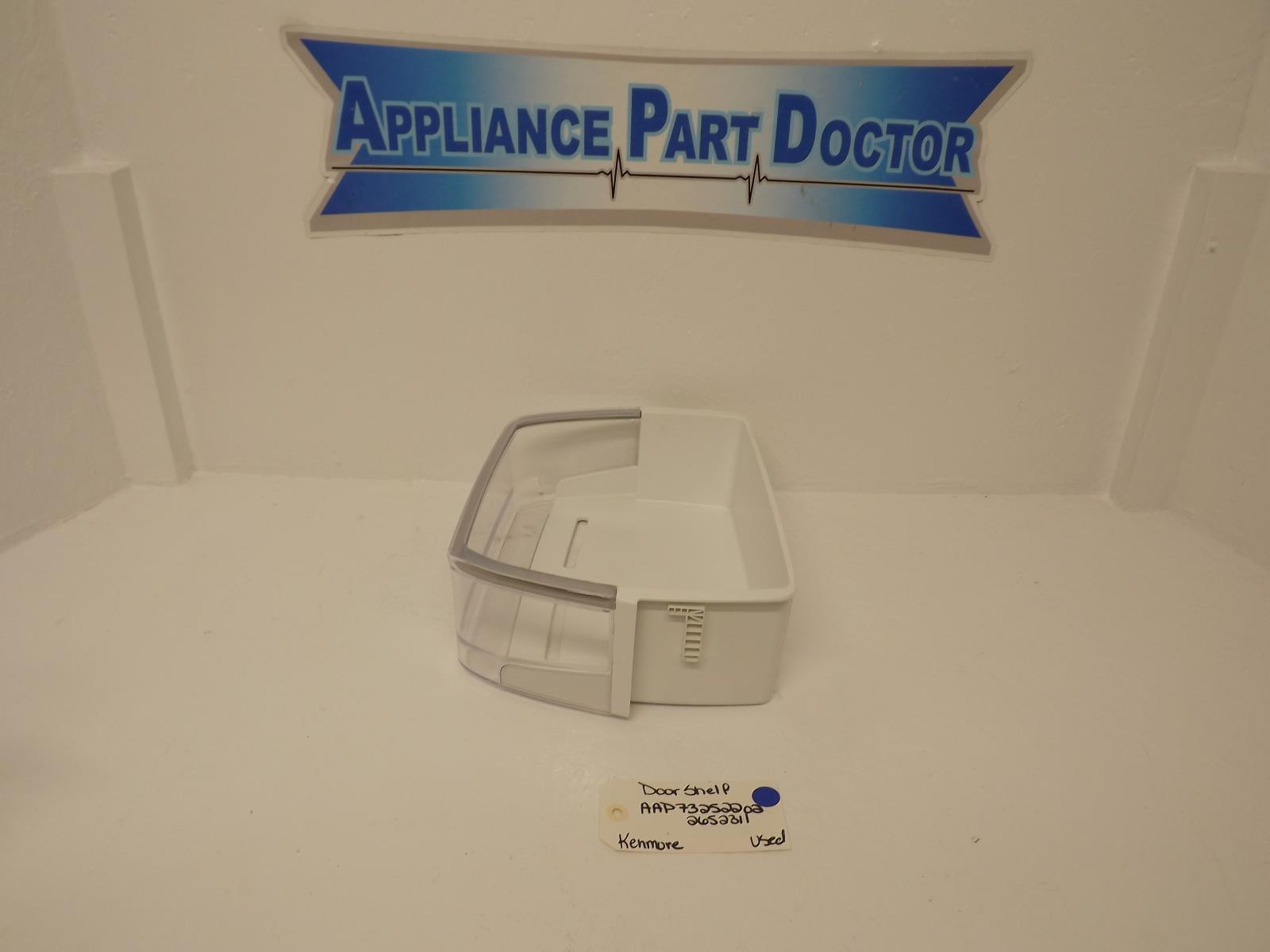 Kenmore Refrigerator AAP73252202 2652311 Door Shelf Used Kenmore Refrigerator AAP73252202 2652311 Door Shelf Used
